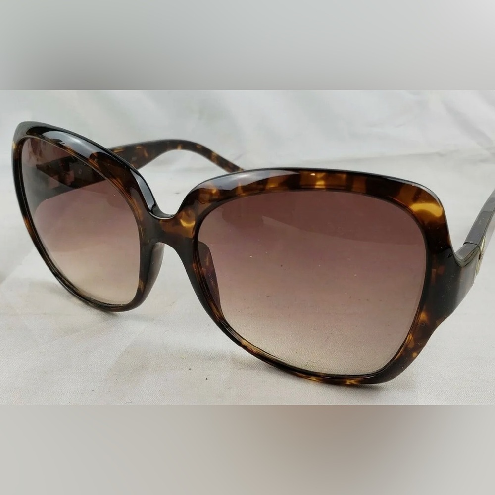 Michael Kors Tortoise Shell Sunglasses with Gold Logo